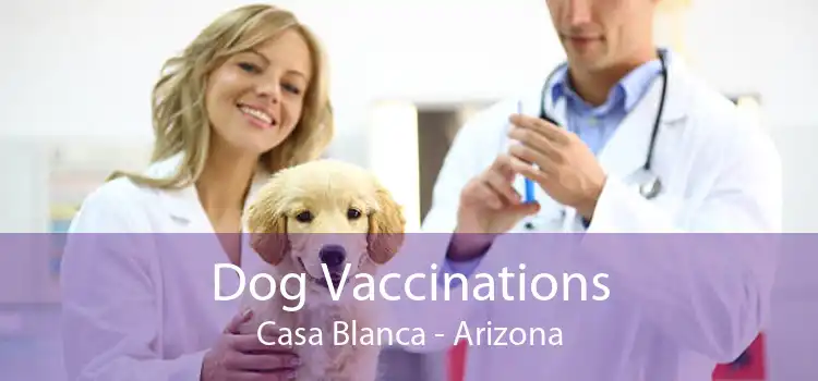 Dog Vaccinations Casa Blanca - Arizona