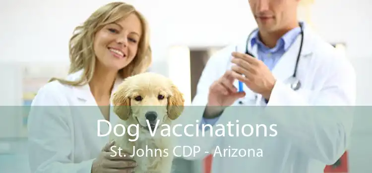 Dog Vaccinations St. Johns CDP - Arizona