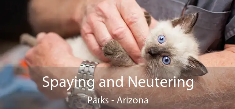 Spaying and Neutering Parks - Arizona